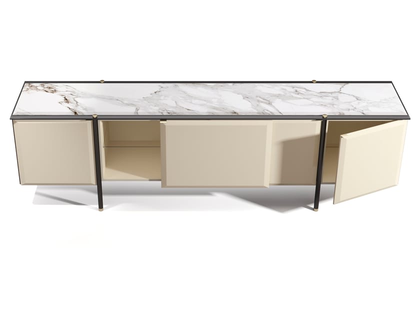 TUDOR by Capital Collection - Madia in legno e marmo con ante a battente - 2
