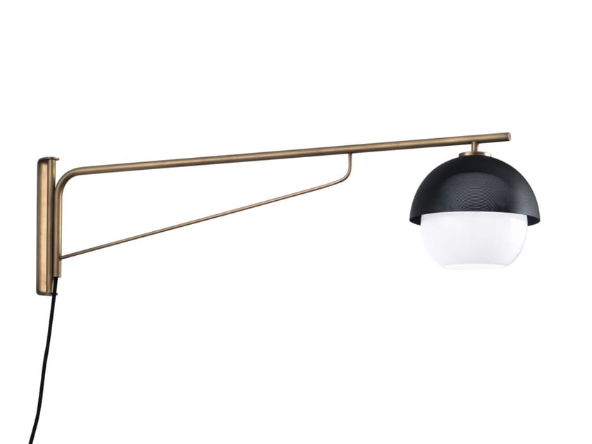 luce da parete con braccio