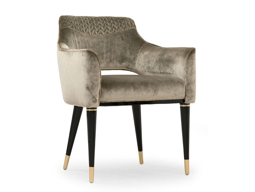 DOME Upholstered fabric chair By FORMITALIA