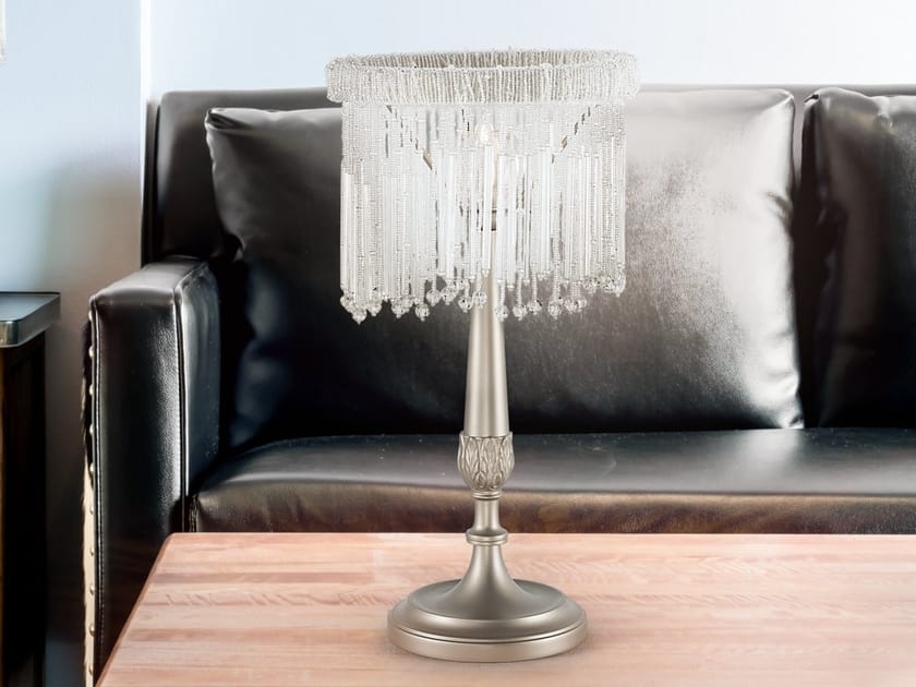 Product photograph of Venezia 4820 Table Lamp With Crystals from Archiproducts UK