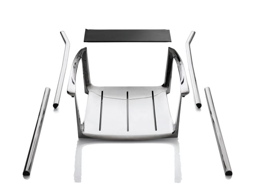 VENICE | Sedia by Magis - Sedia impilabile con braccioli - 3