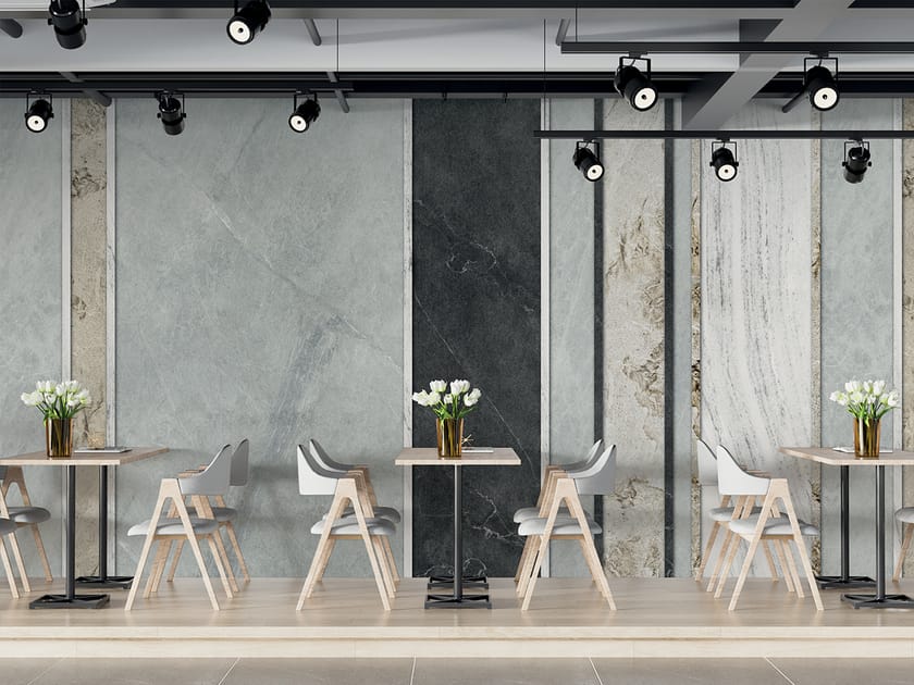 VERTICAL BASALT wallpaper By Skinwall