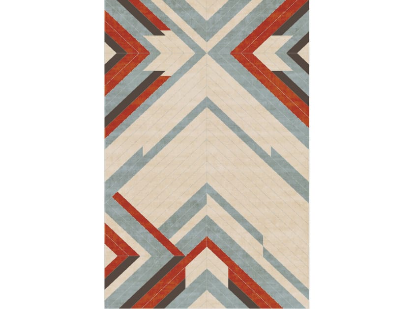 Alfombra rectangular de tela RUE DES VERTUS by Un Tapis à Paris