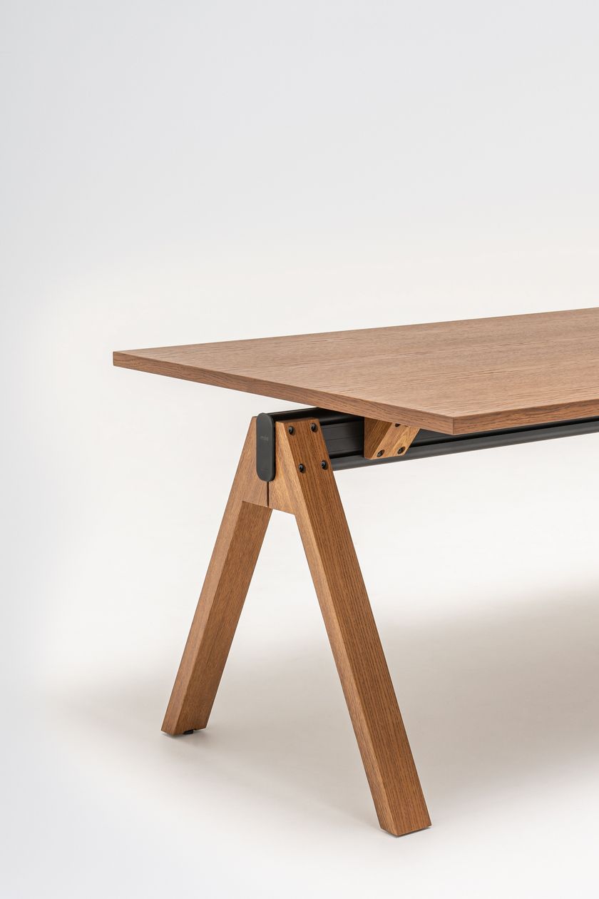 VIGA Sectional rectangular wooden office desk By MDD design YONOH