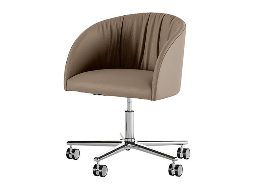 Sedia Per Sala D'Attesa E Conferenze DENALI, Struttura In Metallo Design Creativo In Blu