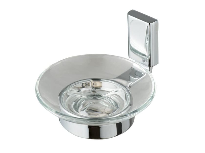 AIM Wallmounted glass soap dish By Geesa design Joanna Boothman design