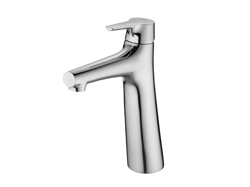 KunMai Ultradünner Wasserfall-Wasserhahn Aus Messing – Chrom, Einhandgriff, Für Waschtisch