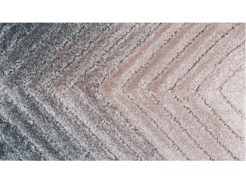 Rectangular silk rug WELLINGTON By FRATO