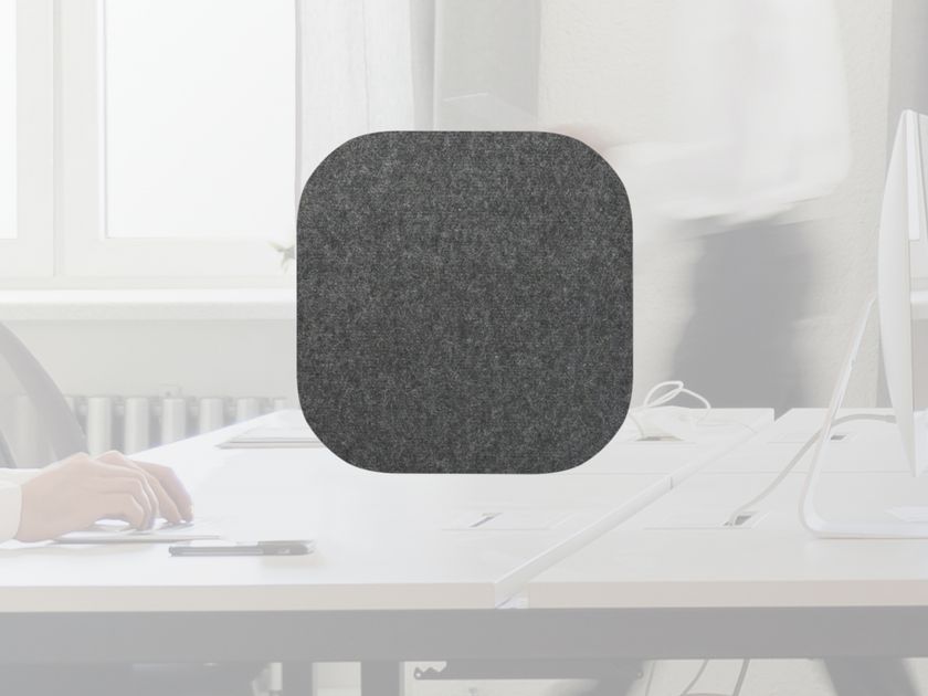 WHISPERWOOL APPS Sound absorbing wool desktop partition By Tante Lotte ...