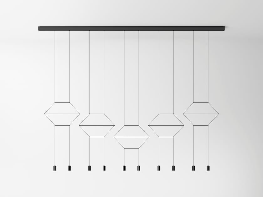 WIREFLOW LINEAL by Vibia - Lampada a sospensione a LED - 4