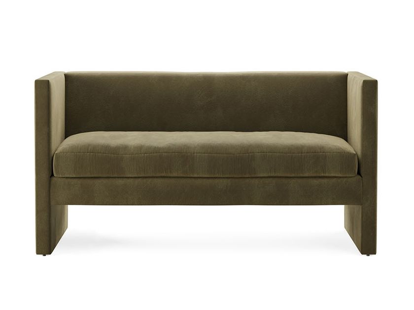 ANGLE | Velvet sofa By TRNK