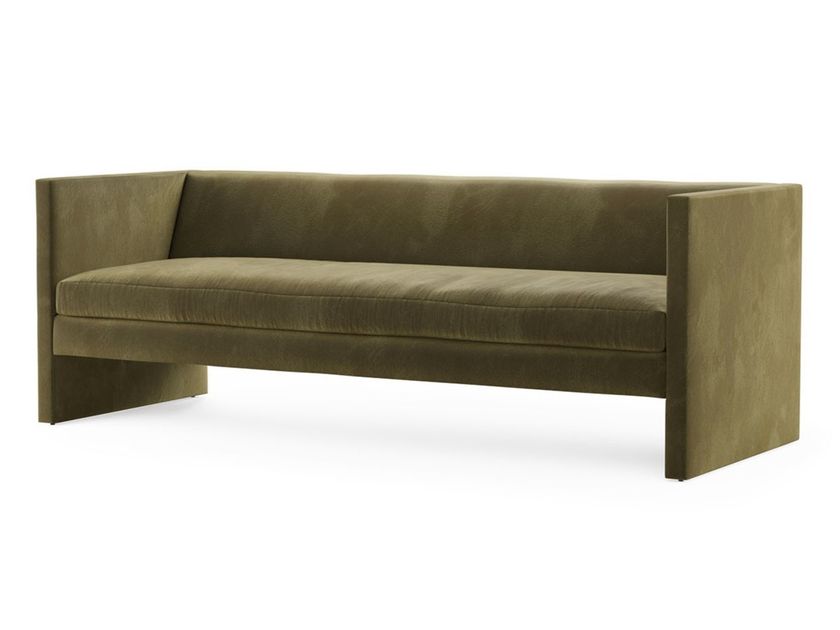 ANGLE 3 seater velvet sofa By TRNK