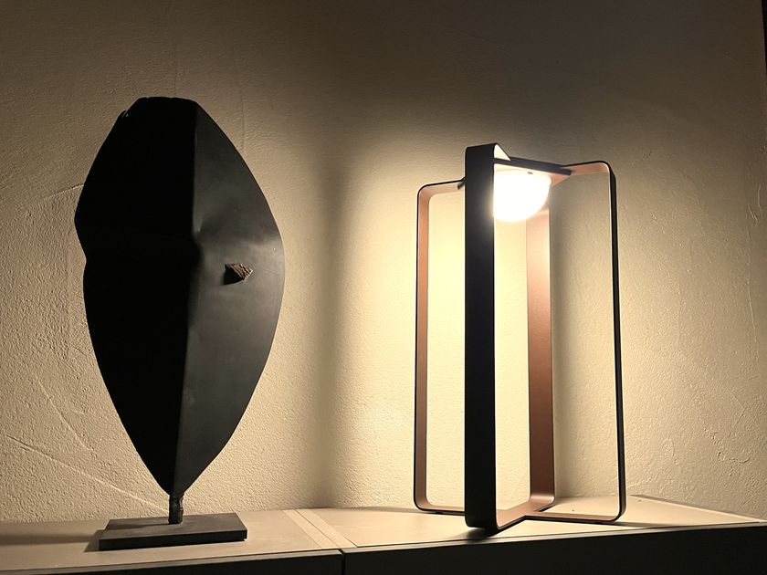 Lampada da tavolo natura Pecan bambù E27 INSPIRE | Leroy Merlin