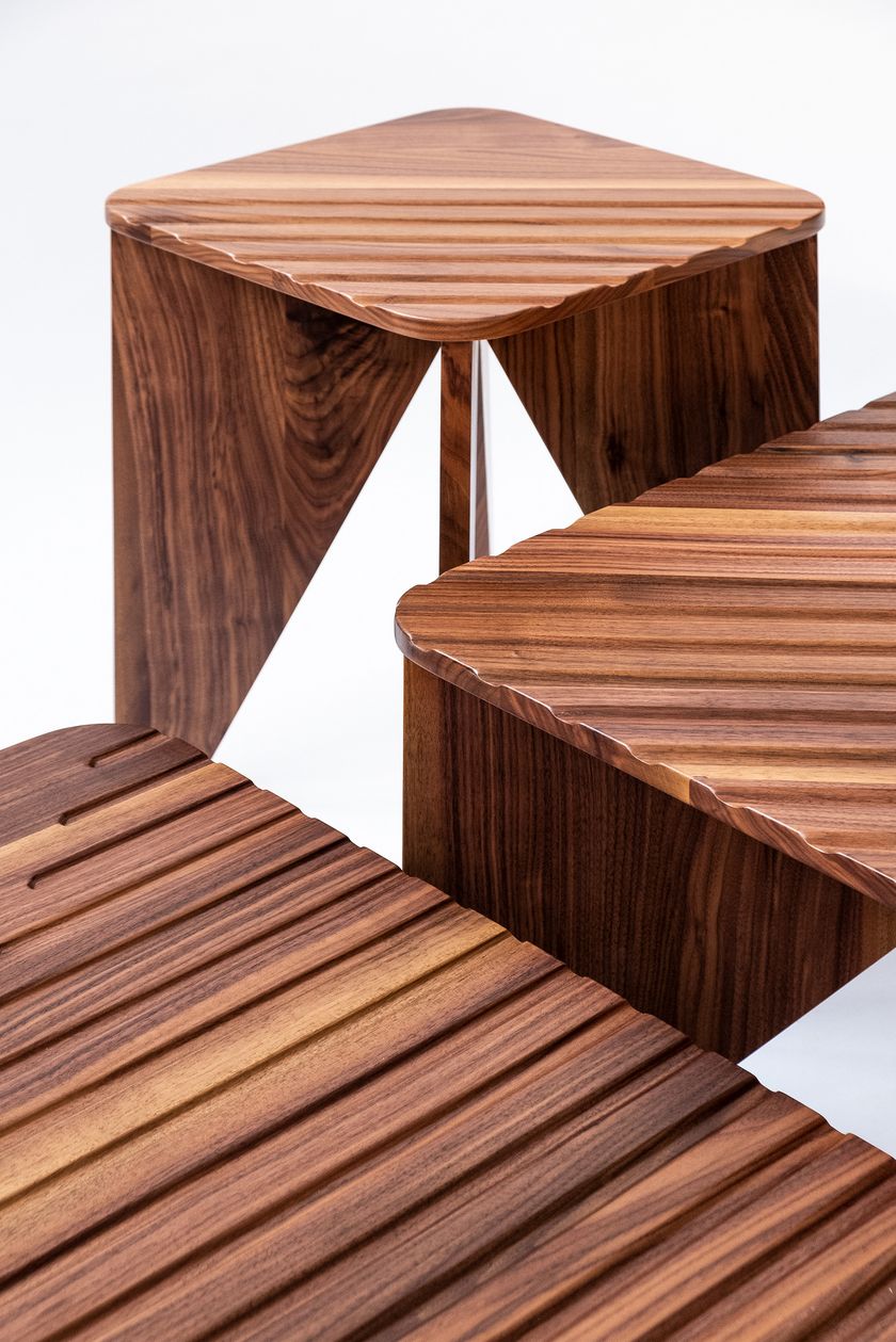 YOKO | Square coffee table Square wooden coffee table By Medulum ...