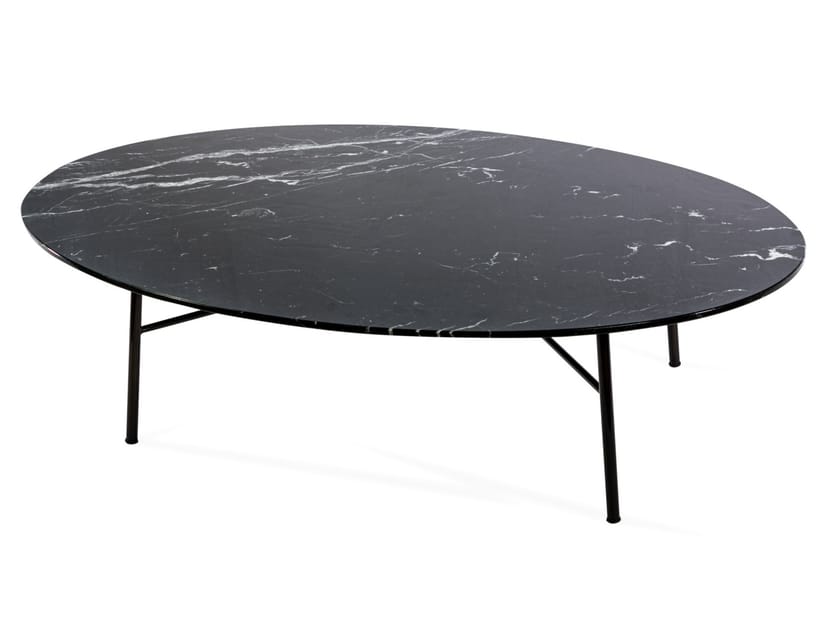 Product photograph of Yuki Oval Coffee Table from Archiproducts UK