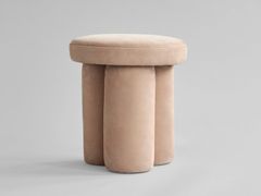 Sgabello basso in pelle&nbsp;BIG FOOT  - 101 COPENHAGEN
