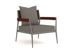Poltroncina da giardino con braccioli&nbsp;CURACAO LOUNGE ARMCHAIR - 10DEKA