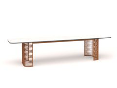 Tavolino da giardino rettangolare in HPL&nbsp;VENTURA SIDE TABLE - 10DEKA