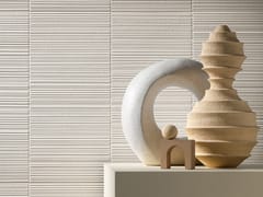 Rivestimento tridimensionale in ceramica a pasta bianca 3D WALL PLASTER BARCODE - ATLAS CONCORDE