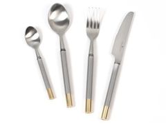 Set di posate in acciaio inox&nbsp;ACGCUFO990AS | Set di posate - OFFICINE GULLO