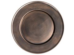Sottopiatto in rame brunito&nbsp;ACGPLME010RB | Piatto - OFFICINE GULLO