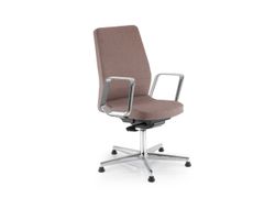 Sedia ufficio operativa in tessuto a 5 razze con braccioli&nbsp;AION - ADDO FURNITURE