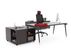 Scrivania rettangolare in legno&nbsp;BRIDGE BOX - ADDO FURNITURE