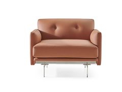 Poltrona in pelle con braccioli&nbsp;FIDES - ADDO FURNITURE