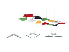 Pannello acustico in tessuto a sospensione&nbsp;FLAP - ADDO FURNITURE