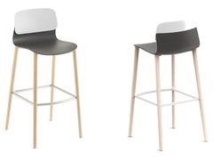 Sgabello da bar alto con poggiapiedi&nbsp;GRETA BAR - ADDO FURNITURE