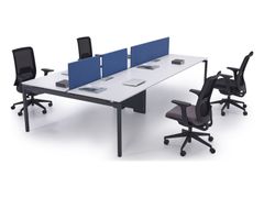 Postazione di lavoro multipla in legno&nbsp;HUB L - ADDO FURNITURE