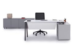 Scrivania rettangolare in legno&nbsp;HUB W - ADDO FURNITURE