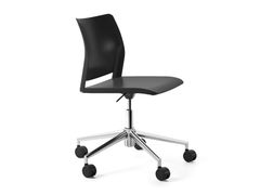 Sedia ufficio operativa girevole in plastica con ruote&nbsp;INCONTRO - ADDO FURNITURE
