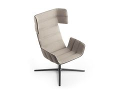 Poltrona a orecchioni in tessuto&nbsp;JOE - ADDO FURNITURE