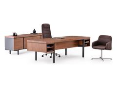 Scrivania direzionale rettangolare in legno&nbsp;PAX - ADDO FURNITURE
