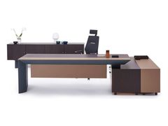 Scrivania direzionale rettangolare in legno&nbsp;SLIM - ADDO FURNITURE