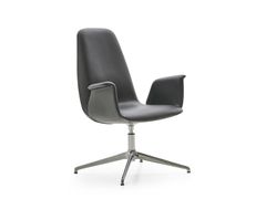 Poltrona in pelle con braccioli&nbsp;SPINA 02 - ADDO FURNITURE