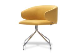 Sedia su trespolo imbottita in tessuto&nbsp;WING LOW - ADDO FURNITURE