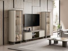 Mobile TV in legno e vetro&nbsp;PERLA - ADORA