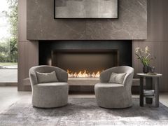 Poltrona in tessuto&nbsp;PERLA - ADORA