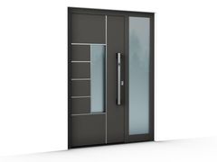 Porta d'ingresso in alluminio su misura&nbsp;ANEMONE - ADORO