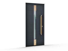 Porta d'ingresso in alluminio su misura&nbsp;CANNA - ADORO