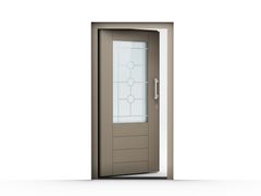 Porta d'ingresso in alluminio su misura&nbsp;EGERIA - ADORO