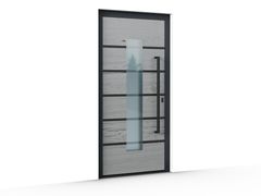 Porta d'ingresso in alluminio su misura&nbsp;ERICA - ADORO