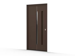 Porta d'ingresso in alluminio su misura&nbsp;HIBISCUS - ADORO