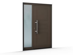Porta d'ingresso in alluminio su misura&nbsp;MENTHA - ADORO