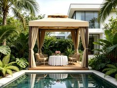 Gazebo da giardino&nbsp;LEAF C1 CLASS - CHENGDU AIRMEGA TECHNOLOGY CO.