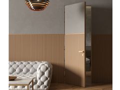 Porta a battente in legno con cerniere a scomparsa&nbsp;SUIT - ALBED