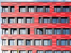 Lastra trafilata in cotto per facciata&nbsp;ALPHATON� - MOEDING KERAMIKFASSADEN