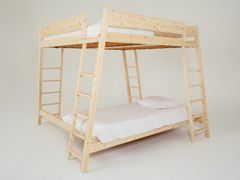 Letto a castello in legno massello di pino&nbsp;ALTEZZA - MATHY BY BOLS